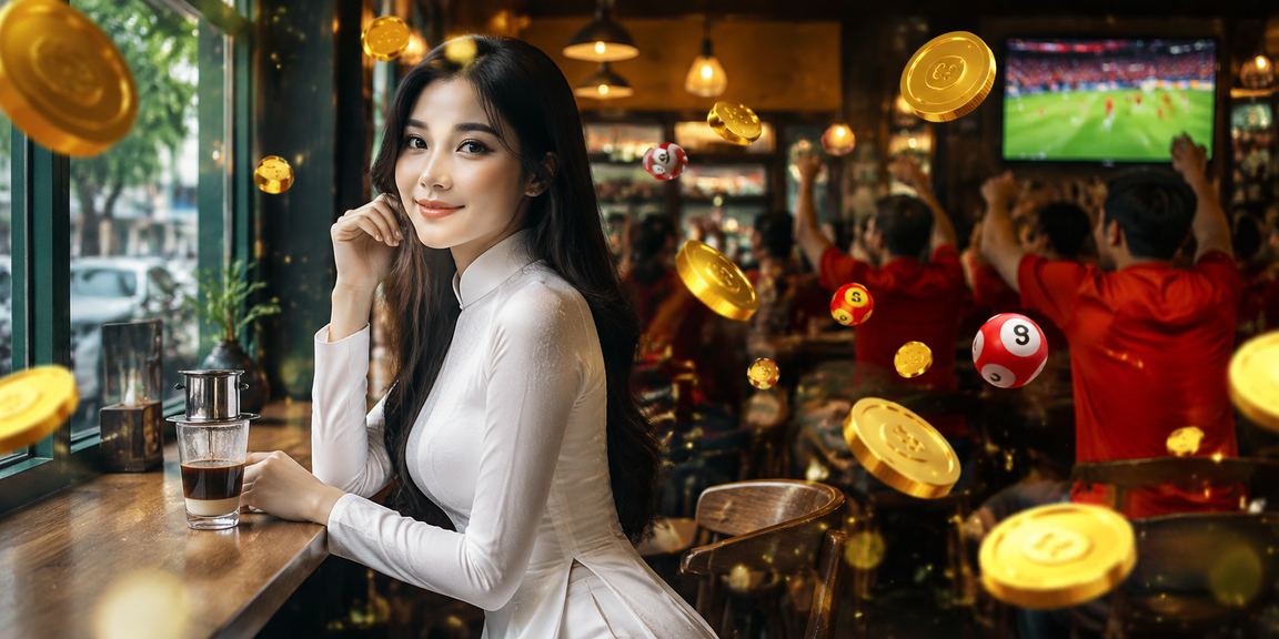Khung cảnh giải trí xổ số tại Hà Nội trong trang phục áo dài truyền thống